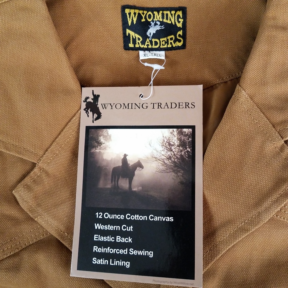 WYOMING TRADER OVERSIZED BRONCO CANVAS VEST (2NDS) - Picture 6 of 7